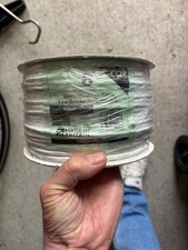 8 MultiCore Low Smoke Fire Alarm cable - white 100m drum - Brand New