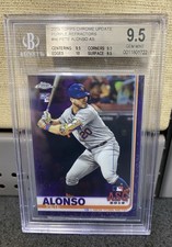 2019 Topps Chrome Update Pete Alonso AS Purple Refractor #86 /175 BGS 9.5 (RC)🔥