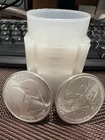 1 OZ .999 SILVER ROUNDS  One (1) TUBE OF 20 total Pan American 20 oz .999 fine
