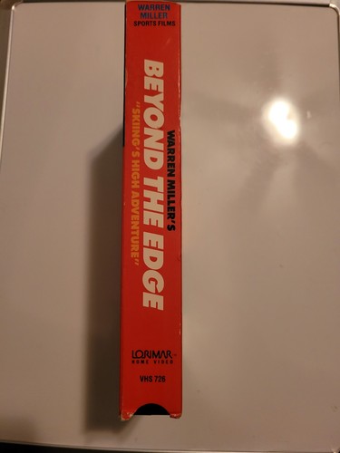 Warren Miller's Beyond The Edge (VHS, 1987) Snow Skiing - Picture 3 of 5