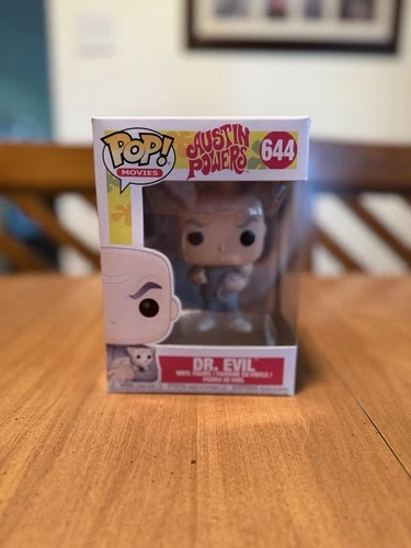 Funko Pop! Vinyl Dr. Evil Austin Powers Movies Figure #644 Original Unopened Box