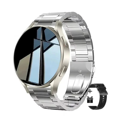 Smartwatch Damen Herren Mode Uhr 2025 mit Bluetooth Anruf Gesundheit Sport Alarm