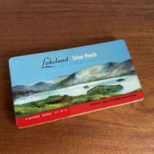 Vintage 1960s Lakeland by Cumberland Colour Pencils Brand New In Box