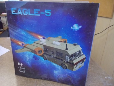 Spaceballs Eagle 5 Building Kit F-C9989- 706 Pieces- With Cockpit- Brand New!