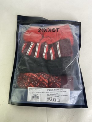 2xist Essential Cotton Stretch 4 Piece Jock Straps Jockstraps Mens Size M