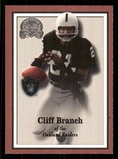 2000 Fleer Greats of the Game #17 Cliff Branch Oakland Raiders