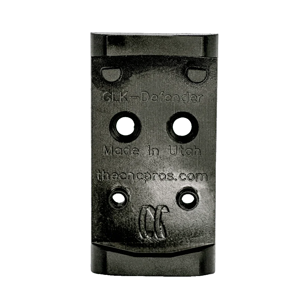 Athena Precision Steel Red Dot Adapter Plate For Glock MOS To