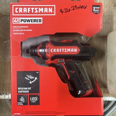 craftsman cordless screwdriver