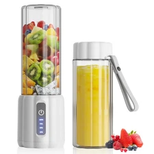 Portable Blender, Small Smoothie & Shake Maker with LED Display, 17 oz (500ml