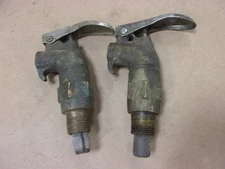 2 Brass Justrite Faucet Oil Product Barrel Drum Drain Valve Dispensing 8-902S