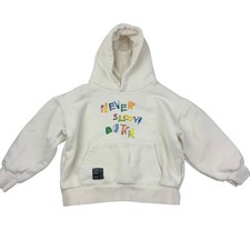 Zara Never Slow Down Hoodie Sweatshirt, Size 6/7