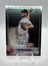 2022 Topps Chrome - Rookie Autographs Kutter Crawford #RA-KCR (AU, RC)