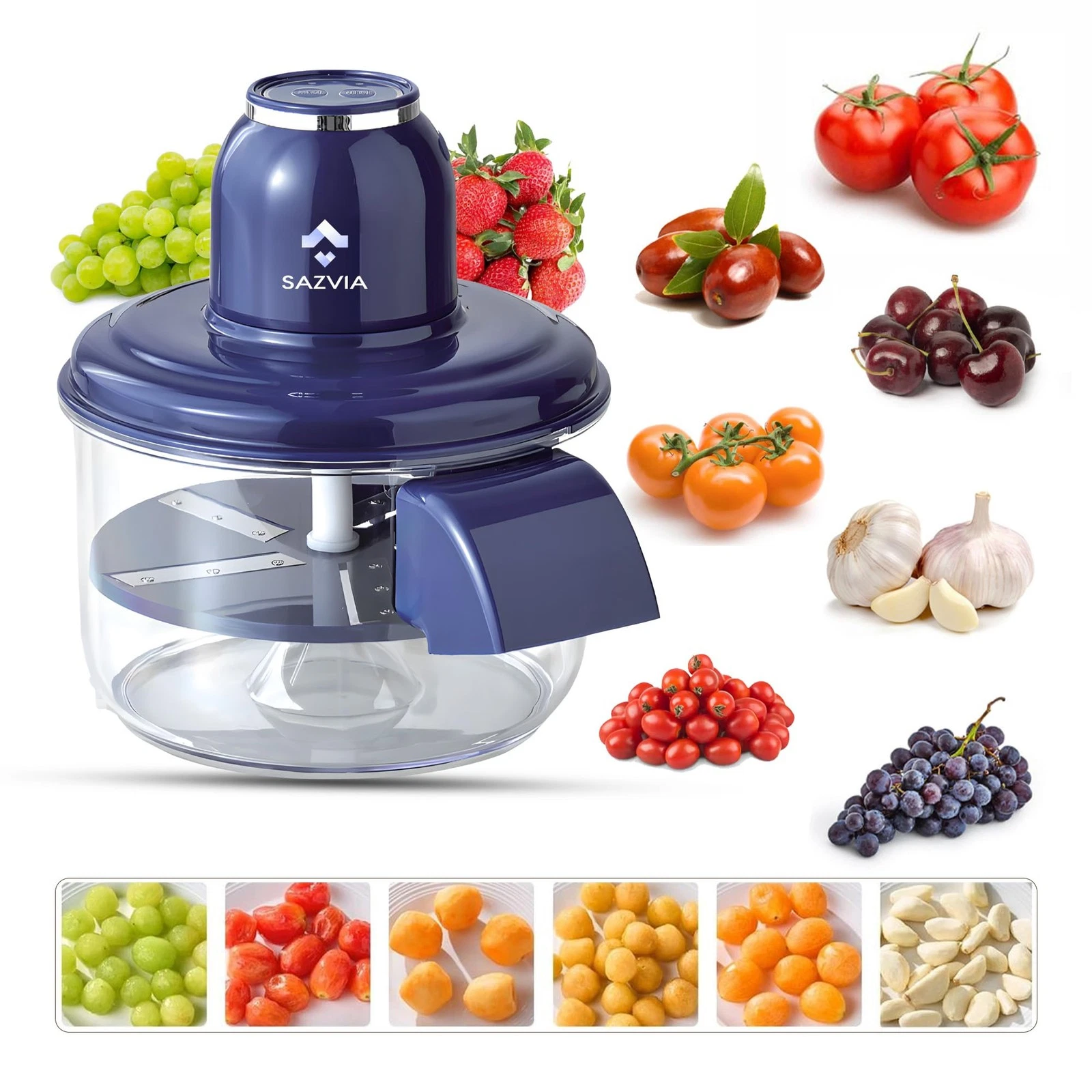 Automatic Grape Peeler Machine, Garlic & Cherry Tomato Peeler Skin Tool for S...