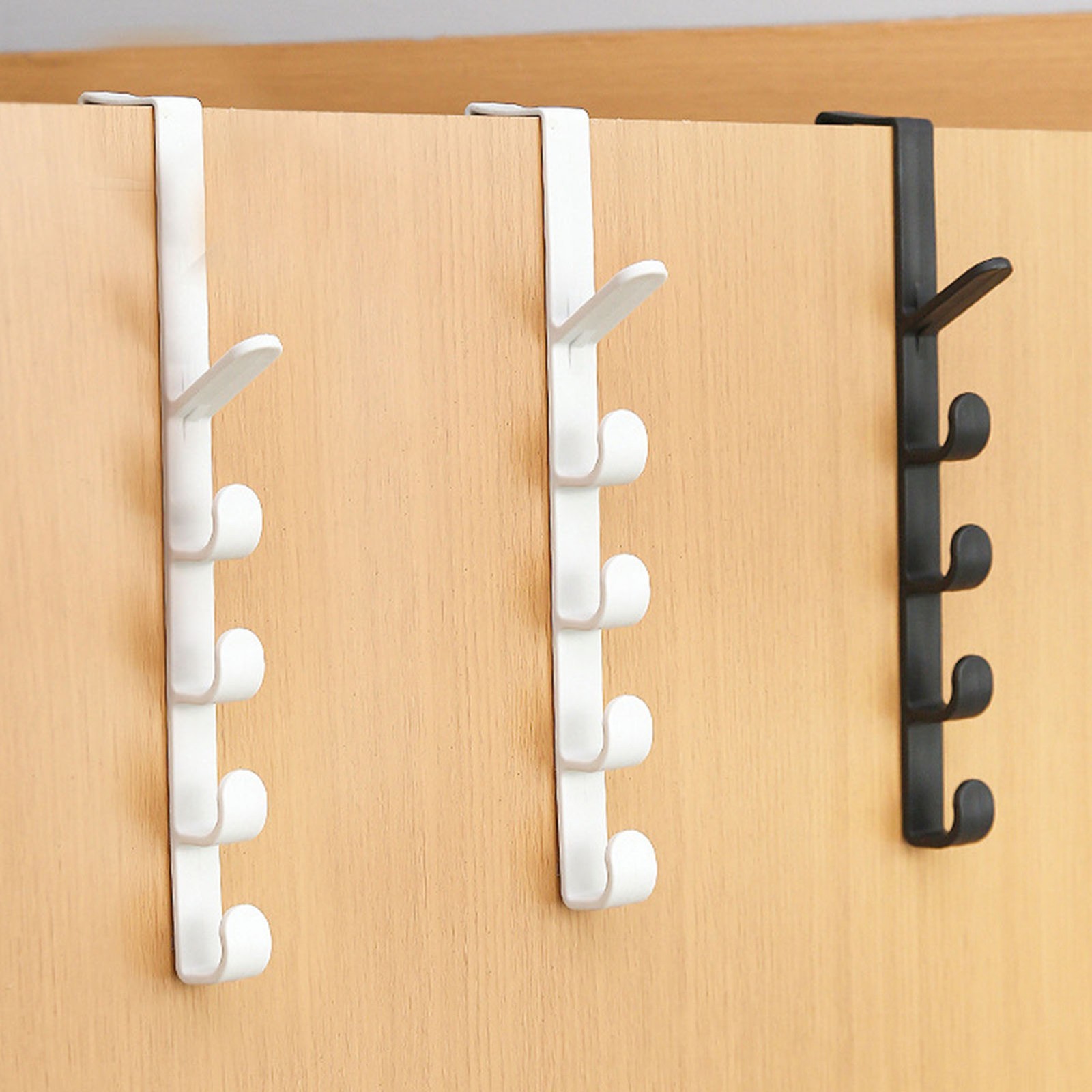Door Hook Multipurpose Modern Style Punch Free Strong Load Bearing Door Coat