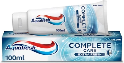 GSK CONSUMER HEALTHCARE Aquafresh Complete Care Extra Fresh Fluoride Toothpaste, Advanced Triple