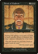 Urza's Legacy Brink of Madness MTG Magic the Gathering NM