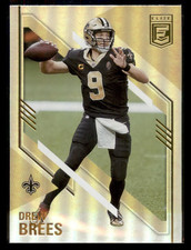 2021 Donruss Elite Drew Brees #39 New Orleans Saints