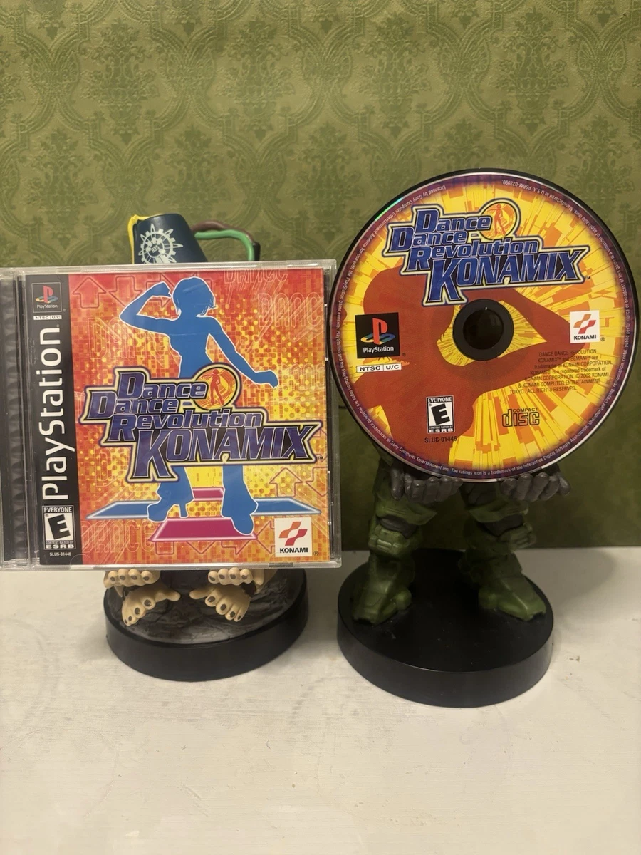 Dance Dance Revolution Konamix PS1 PlayStation CIB Complete Mint