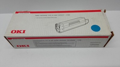 Okidata Type C6 Tonerkartusche 42127407, Cyan für Okidata C5200