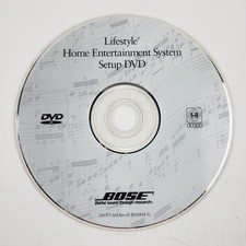 Bose Lifestyle Home Entertainment System Setup DVD 260373 AM Rev.01 JN20418 IL.