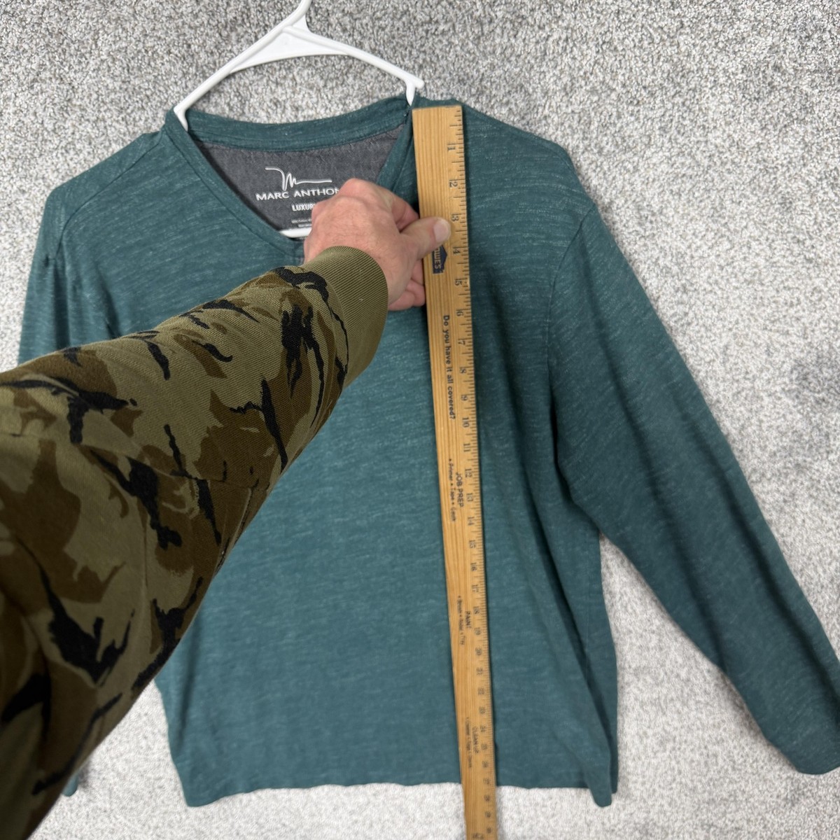 2点】Marc Henley Neck Long Sleeve T-shirt 2点】Marc Henley Neck