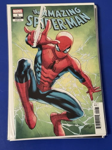 Amazing Spider-Man 1 Greg Land Variant 1st Print Appearance Marvel Comic 2025 NM