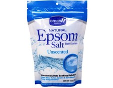 Epsom Salt Bag Natural Bath Crystals, Magnesium Sulfate Soaking Solution, Uns...