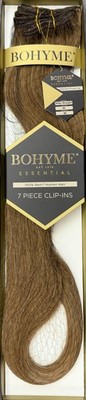 Bohyme Essential 100% Remi Human Hair 26'' Clip-In Extensions 7pcs #8A (Ash Tone)
