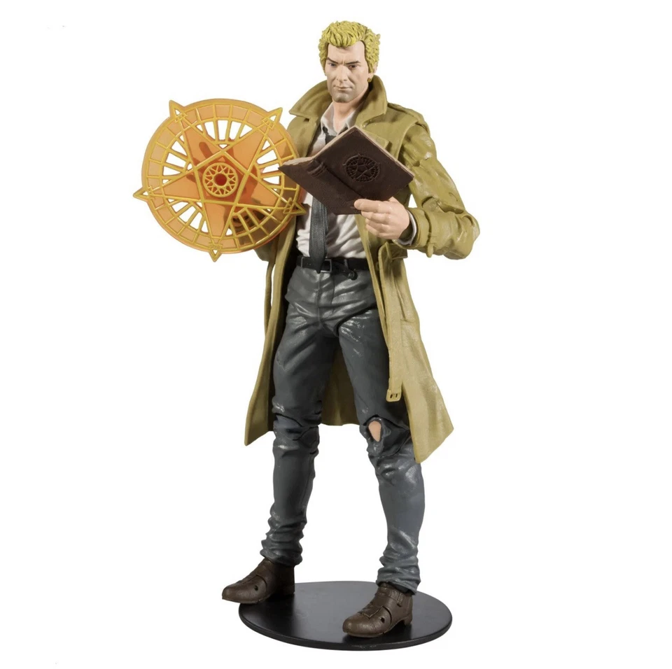 Figura de acción McFarlane Toys DC Multiverse Comic negro ADAM John Constantine 7" Foto 4 de 4