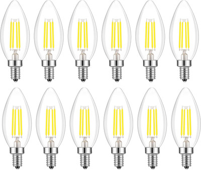 E14 LED Bulb Dimmable,110V 400LM 40W Equivalent Daylight White 5000K,E14 Europe