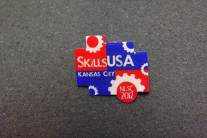Skills USA Kansas City NLSC 2012 Lapel Pin