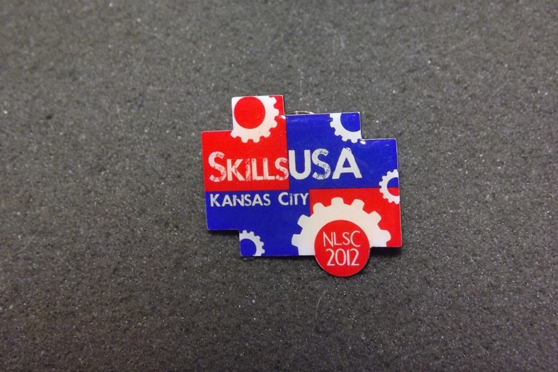 Skills USA Kansas City NLSC 2012 Lapel Pin