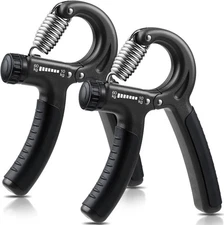 NIYIKOW 2 Pack Grip Strength Trainer, Hand Grip Strengthener, Adjustable Resista