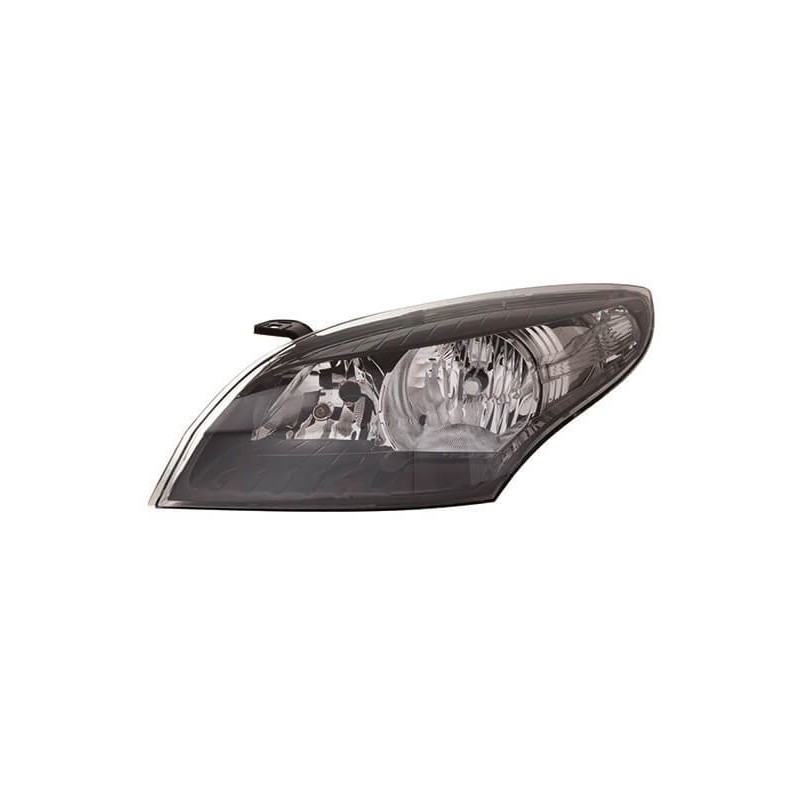 Phare avant gauche H7 H7 noir Megane 3 phase 2 optique de rechange 2012 2013 2014