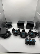3 HTC 2.0 Vive Trackers and 2 1.0 Base Stations Full Body Tracking - READ