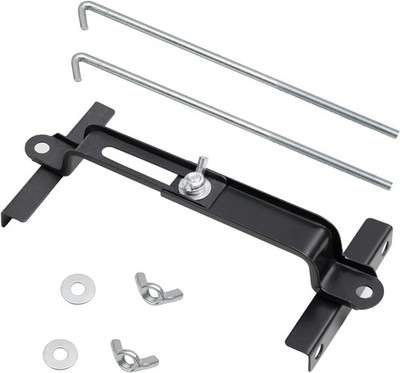 Premium Adjustable Battery Hold Down for Tray, Universal Adjustable Battery