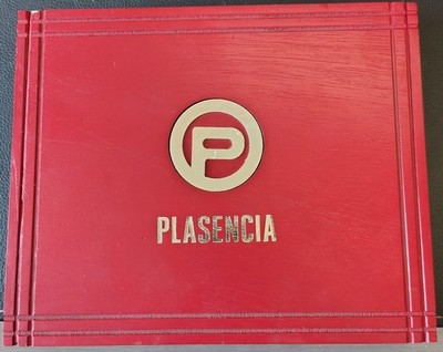 Plasencia Toro Concepcion Alma Del Fuego Wood Cigar Box 10'' x 8'' x 1.75''