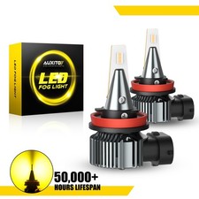 Golden H8 Yellow H9 H16 H11 LED Fog Light DRL Bulbs Conversion Kit Super Bright
