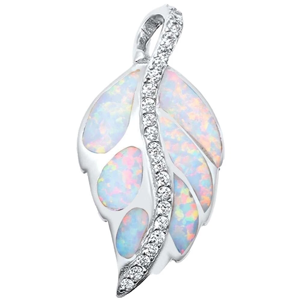 Opal Blanco Collares y colgantes De moda religiosa