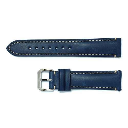 Cinturino orologio in pelle verde blu nero marrone vintage 18 20 22 mm per IWC - Imagen 9 de 10