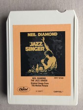 Neil Diamond, The Jazz Singer. 8 Track Cartridge 1980, Capitol Records Excellent