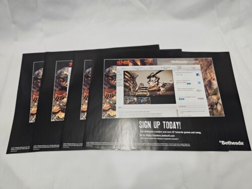 Bethesda RAGE Mitarbeiter Launch Kit (PS3/XBOX 360) - sehr seltener Werbeartikel - Bild 19 von 19