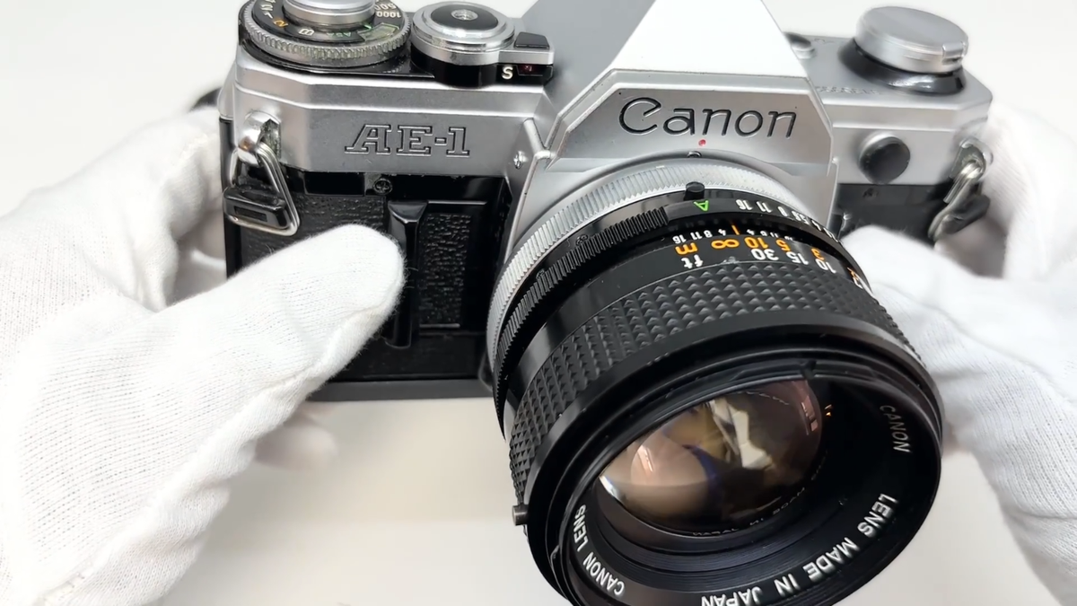 ☆完全動作☆美品 Canon AE-1 50mm F1.4 SSC ＃50 Canon AE-1 with 50mm f/1.4 and 35mm f2.8 lenses – Film