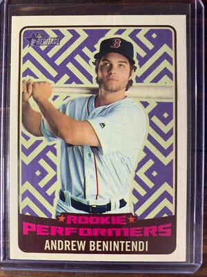 Andrew Benintendi Baseball Rookie Card #RP-AB Topps Heritage MLB