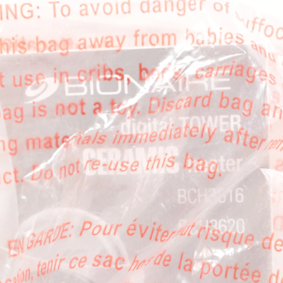 Bionaire 塔式空间加热器替换件 6 按钮遥控器 BCH3620 BCH3616 — 第 2/3 张图片