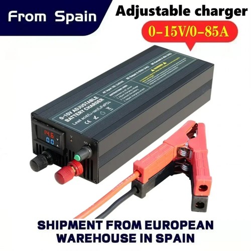 12v Battery Charge 60a 85A 14.6v Lifepo4 Charger 100A 40a Car Fast Charge - Picture 2 of 34