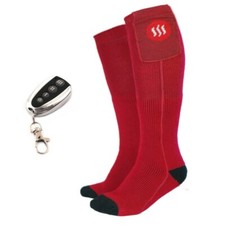 Heated ski socks with remote control Glovii, batteries, 35-40, 41-46 | GQ3