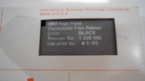 IBM High Yield Correctable Film Ribbon Black 1299095 - One NOS - Picture 4 of 5