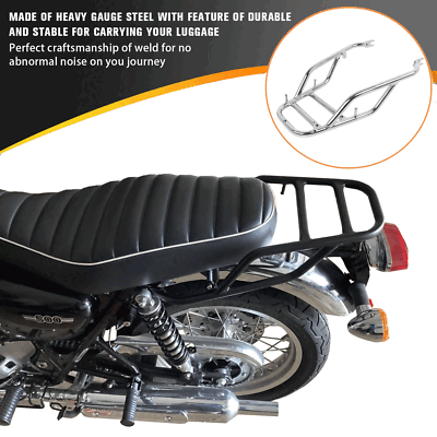 For Kawasaki W800 2020-2023 W400 W650 Luggage Rack Tail Rail Back