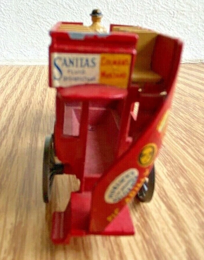 MATCHBOX LIPTON'S TEA HORSE DRAWN DOUBLE DECKER BUS MB #12 - Image 3 of 4